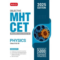 MTG  Objective Physics MHT CET Books For 2025 Engineering