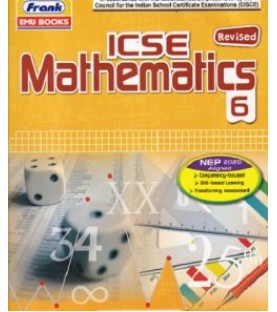 Frank ICSE Mathematics for Class 6 | Latest Edition