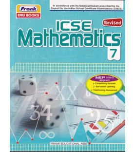 Frank ICSE Mathematics for Class 7 | Latest Edition