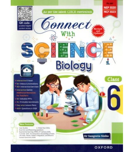 Oxford Publication Connect with Science Biology class 6 As per NEP 2020  