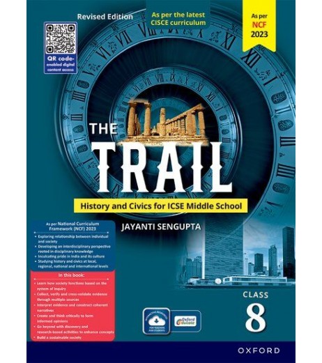 The Trail Coursebook History and Civics for ICSE Middle School Class 8