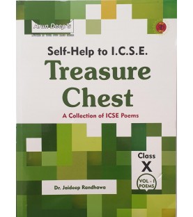 Arun Deep's I.C.S.E. Treasure Chest A Collection of ICSE Poems Vol-I Class 10 | Latest Edition