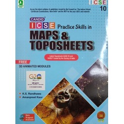 Candid ICSE Practice Skills in Maps & Toposheets Class 10