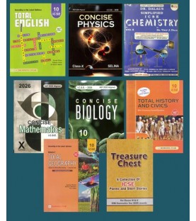 ICSE Class 10 Books Bundle Set of 8 Books| Latest Edition