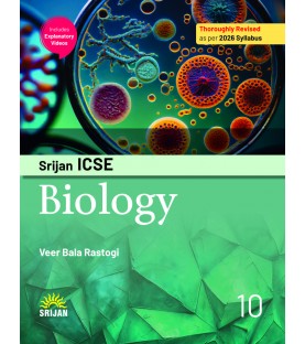 Srijan ICSE Biology 10 by Veer Bala Rastogi