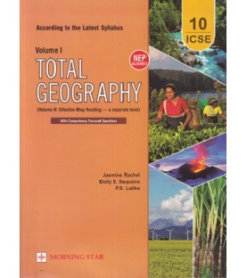 Total Geography for ICSE Class 10 by Dolly Sequeira | Latest Edition