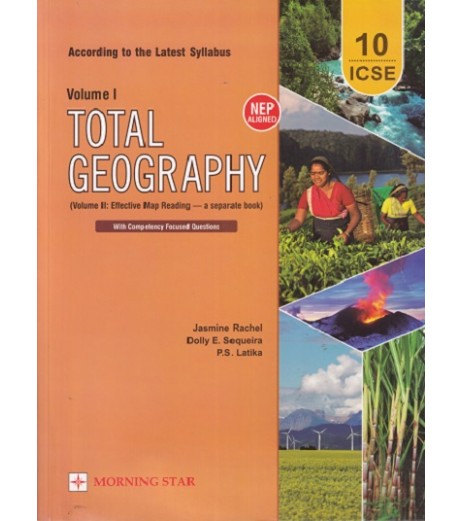 Total Geography for ICSE Class 10 by Dolly Sequeira | Latest Edition