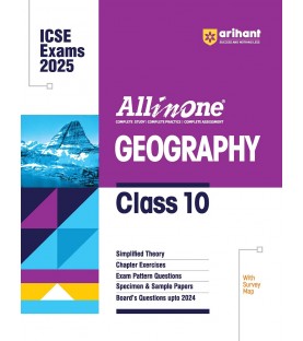 All In One ICSE Geography Class 10 | Latest Edition