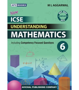 APC Understanding ICSE Mathematics Class 6 by M L Aggarwal | Latest Edition