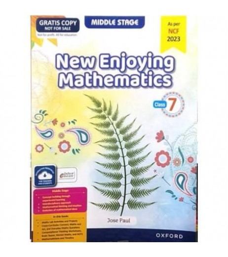 New Enjoying Mathematics Class 7 | Latest Edition