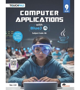 TouchPad Computer Applications with Blue J Code 086  for ICSE Class 9| Latest Edition