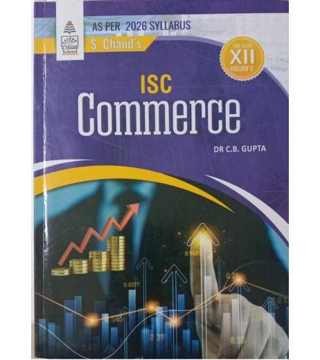 ISC Commerce Vol-2 Class 12 by C.B. Gupta | Latest Edition Commerce - SchoolChamp.net