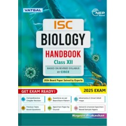 Nageen Prakashan Vatsal ISC Biology Handbook Class 12 | Latest Edition