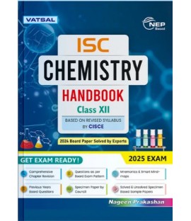 Nageen Prakashan Vatsal ISC Chemistry Handbook Class 12 |