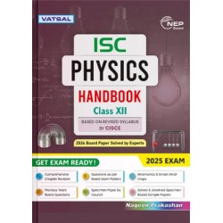 Nageen Prakashan Vatsal ISC Physics Handbook Class 12 | Latest Edition