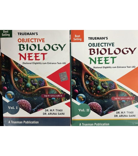 Trueman's Objective Biology For NEET  Vol-1 & 2 | Latest Edition