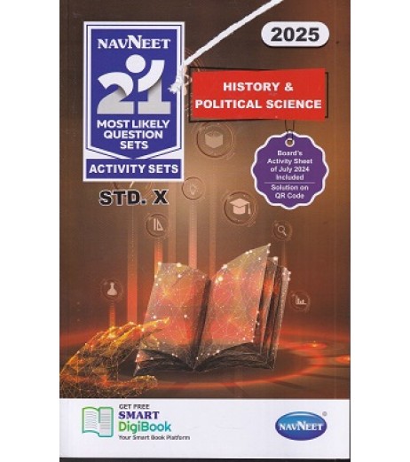 Navneet 21 Most Likely Question sets History and Political Science SSC English Medium Maharashtra Board | Latest Edition MH State Board Class 10 - SchoolChamp.net