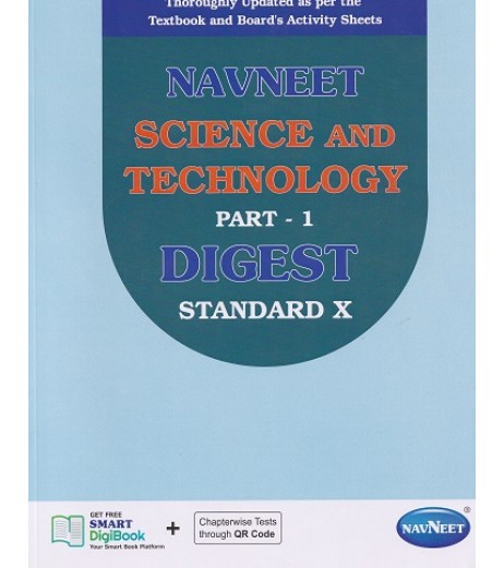 Navneet Science and Technology Part 1 Digest Class 10 | 2024 Edition