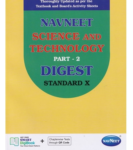 Navneet Science and Technology Part 2 Digest Class 10 | 2024 Edition 