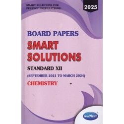 Navneet Board Paper Smart Solution Chemistry  Std 12 | Latest Edition