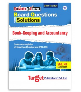 Target Publication Std.12 Board Questions With Solutions Book Keeping and Accountancy 