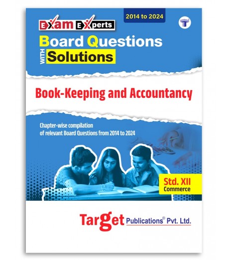 Target Publication Std.12 Board Questions With Solutions Book Keeping and Accountancy