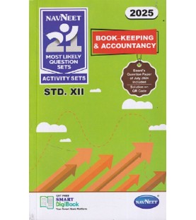 Navneet 21 Most Likely Question sets HSC Book Keeping Accountancy Class 12 | Latest Edition