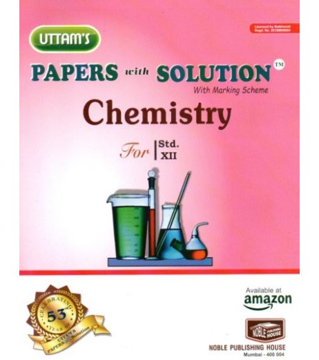 Uttams Paper with Solution Std 12 chemistry |for 2024 Examination 