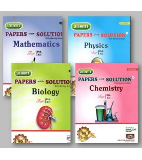 Uttams Paper with Solution Std 12 PCMB | Latest Edition
