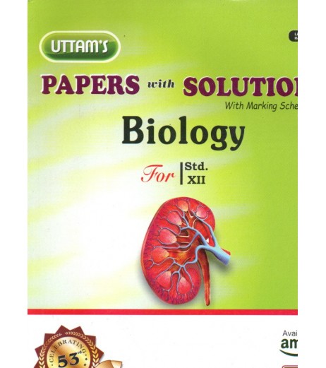 Uttams Paper With Solution Std 12 Biology |For 2025 Examination