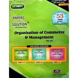 Uttams Paper Solution Std 12 Organisation of Commerce and