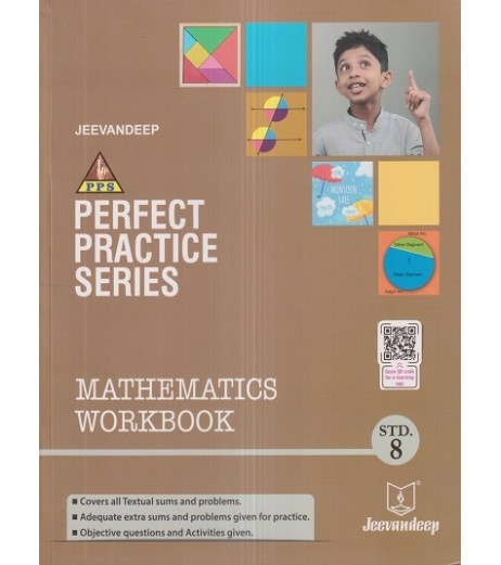 Jeevandeep Mathematics  Workbook Class 8 Maharashtra State Board