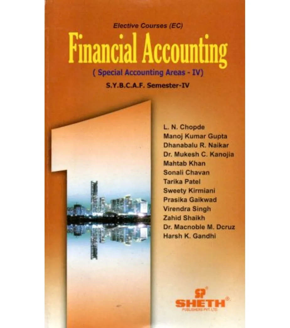 Financial Accounting-IV (Special Accounting Area) SYBAF Sem 4 