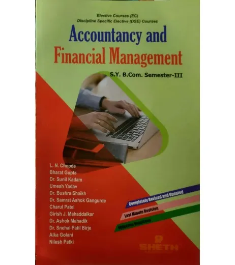 Accounting and Financial Management -3 sybcom sem 3 Sheth Publication ...