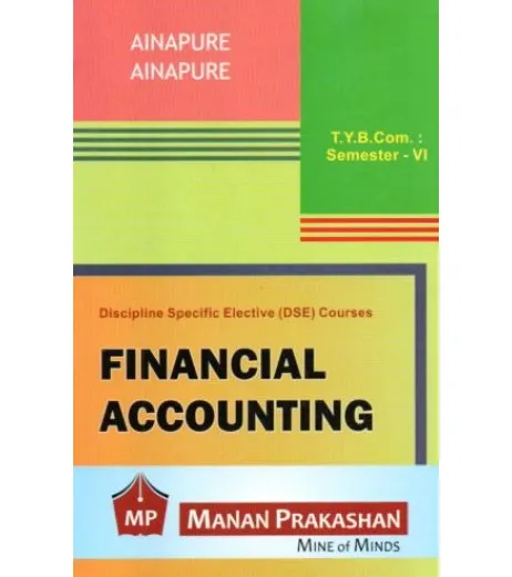 Buy Financial Accounting TYBcom Sem 6 Manan Prakashan books online from ...