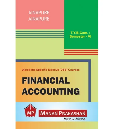 Buy Financial Accounting TYBcom Sem 6 Manan Prakashan Books Online From ...