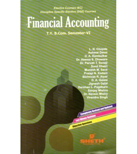 Financial Accounting TYBcom Sem 6 Sheth Publication - Chopde, Chaudhary ...