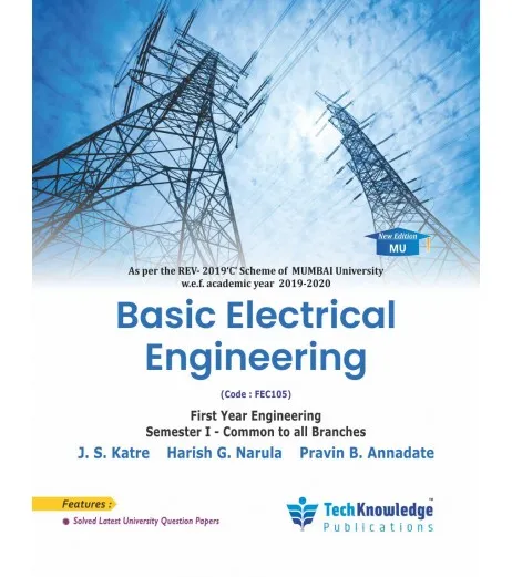 Basic Electrical Engineering First Year Sem 1 Techknowledge Publication ...