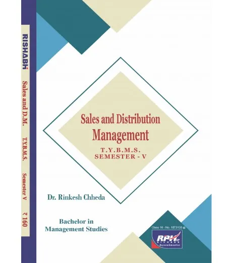 Sales And Distribution Management TYBMS Sem V Rishabh Publication - Dr ...