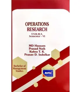 tybms operation research question paper 2019