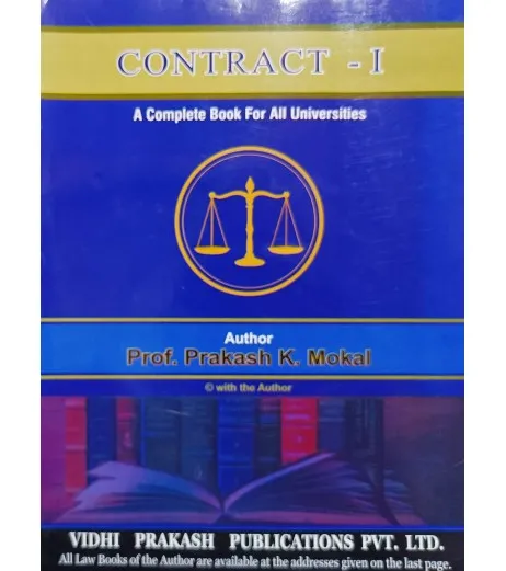 Buy Contract 1 For Fybsl And Fyllb Sem 1 By Prakash Mokal Online From