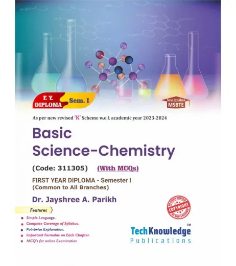 Basic Science Chemistry K Scheme MSBTE First Year Sem 1 Tech-Knowledge ...