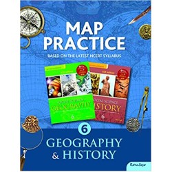 Social Science-Map Practice Book 6