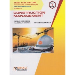 Nirali Construction Management MSBTE Third Year Diploma Sem