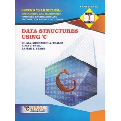 Nirali Data Structures Using ‘C’ MSBTE Second Year Diploma Sem