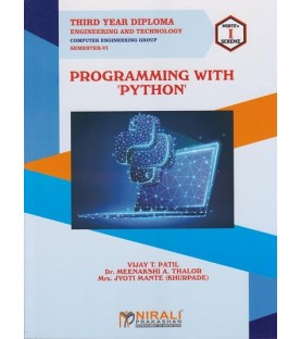 Nirali Programming With ‘Python’ MSBTE Third Year Diploma Sem 6 Computer & It Engineering