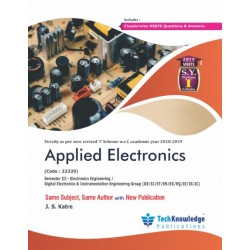 Nirali Applied Electronics MSBTE Second Year Diploma Sem 3