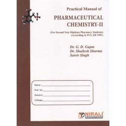 Practical Manual Of Pharmaceutical Chemistry Ii By Shailesh