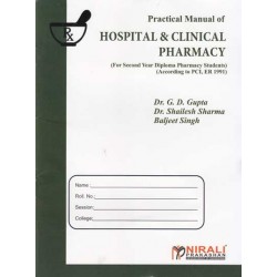 Practical Manual Of Hospital And Clinical Pharmacy By Dr. G