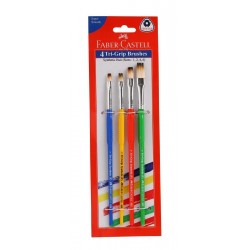 Paint Brush Tri-Grip 1 Pack with 4 Units